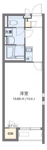 クレイノCIELの間取り画像