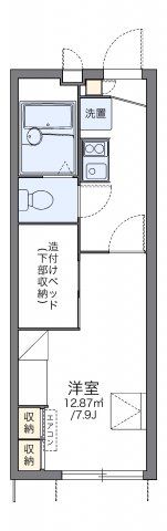 レオパレス梅花の間取り画像