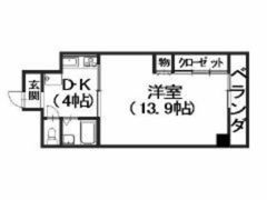 ハイネ中筋21の間取り画像