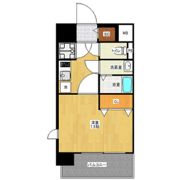 レジュールアッシュ都島ヴェルクレールの間取り画像