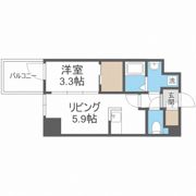 HS梅田EASTの間取り画像