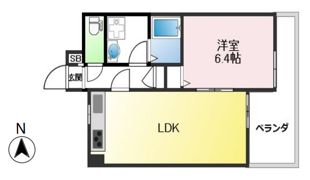 ラムール住吉の間取り画像