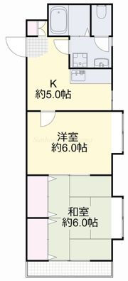 ウッドウォーム景山の間取り画像