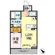 ソレール西久保 203の間取り画像
