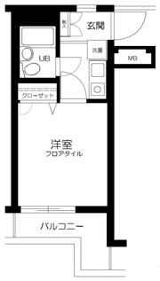 ラコスタ新丸子Ⅱの間取り画像