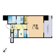 ビバーチェ南天神の間取り画像