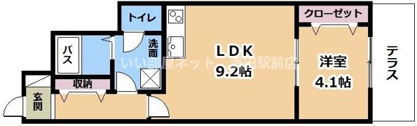フォレスト矢倉の間取り画像