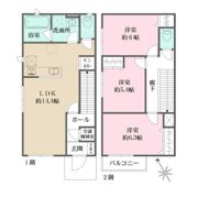 ザ・パークメゾンイーストの間取り画像