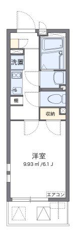 ミランダクレール 西八王子の間取り画像