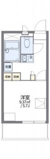 レオパレスカナサラの間取り画像