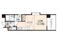 アルファレガロ三篠の間取り画像