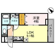 セレスティア白子の間取り画像