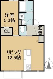 ル・シェル IIIの間取り画像