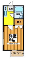 シティフラット浜田山の間取り画像