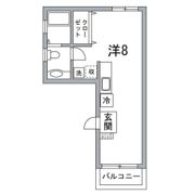 パラディーソ広尾の間取り画像