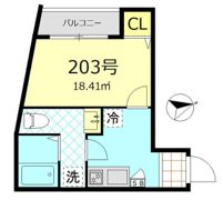 ベルエクラ品川の間取り画像