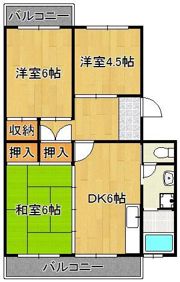 第2ACビルの間取り画像