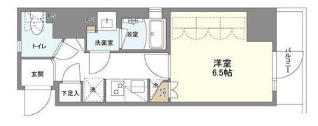 プライマル元浅草4丁目の間取り画像
