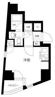 ステージファースト西新宿の間取り画像
