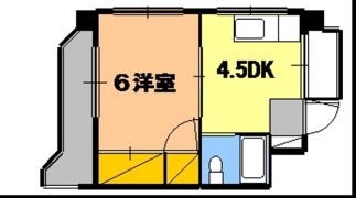 ハイツ古田の間取り画像