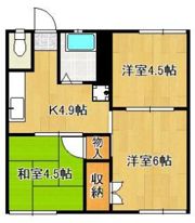 フォーブル吉野の間取り画像
