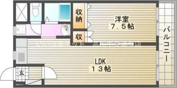 アイネスト宇多津の間取り画像