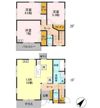 中国分戸建の間取り画像