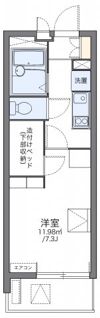 レオパレスフラッシュステージの間取り画像
