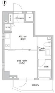 プライムアーバン三軒茶屋の間取り画像