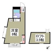 スカイビュー四谷の間取り画像