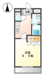 プレジールの間取り画像