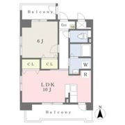 泉中央パークマンションの間取り画像