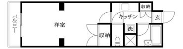 近藤マンション（北久米）の間取り画像