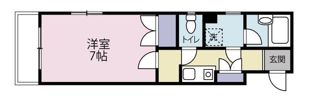 近藤マンション（北久米）の間取り画像