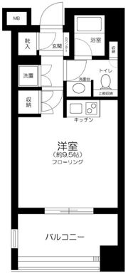 オーベル馬込iLの間取り画像