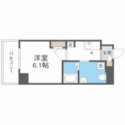 エイペックス京町堀Ⅱの間取り画像
