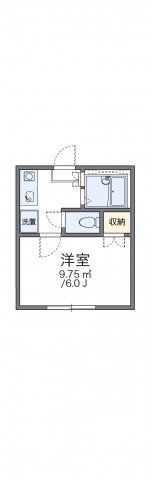 レオパレス東武宇都宮第2の間取り画像