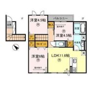 ヴァンベール uの間取り画像