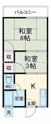 松風荘の間取り画像