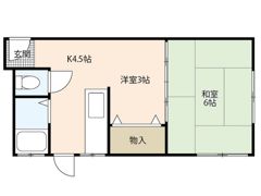 中川荘の間取り画像