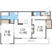 シルフィードうめきたの間取り画像