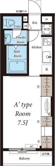 リブリ・岡町の間取り画像