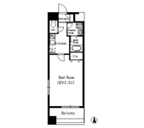 レフィーナカルム江坂の間取り画像