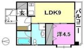 ヴェルデ・ビュー大手町の間取り画像