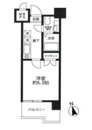 ドゥーエ川口の間取り画像