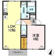 セジュール梅林の間取り画像