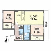 シャーメゾン壺川の間取り画像