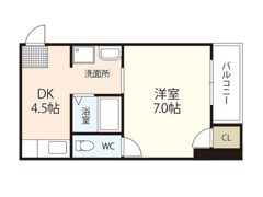 十日市ふじビルの間取り画像