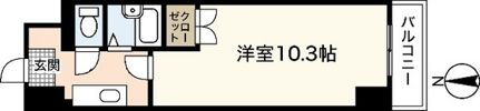 アルティメイトbuilding.楠木の間取り画像