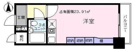 ダイアパレス三鷹の間取り画像